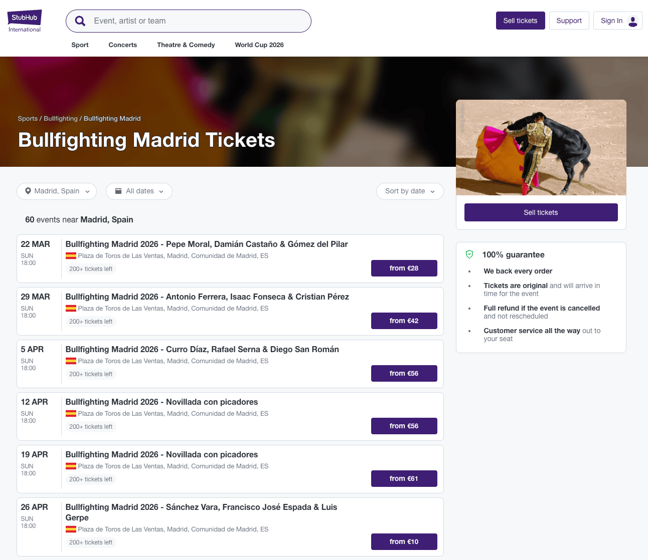 Step 1: Visit my preferred booking portal