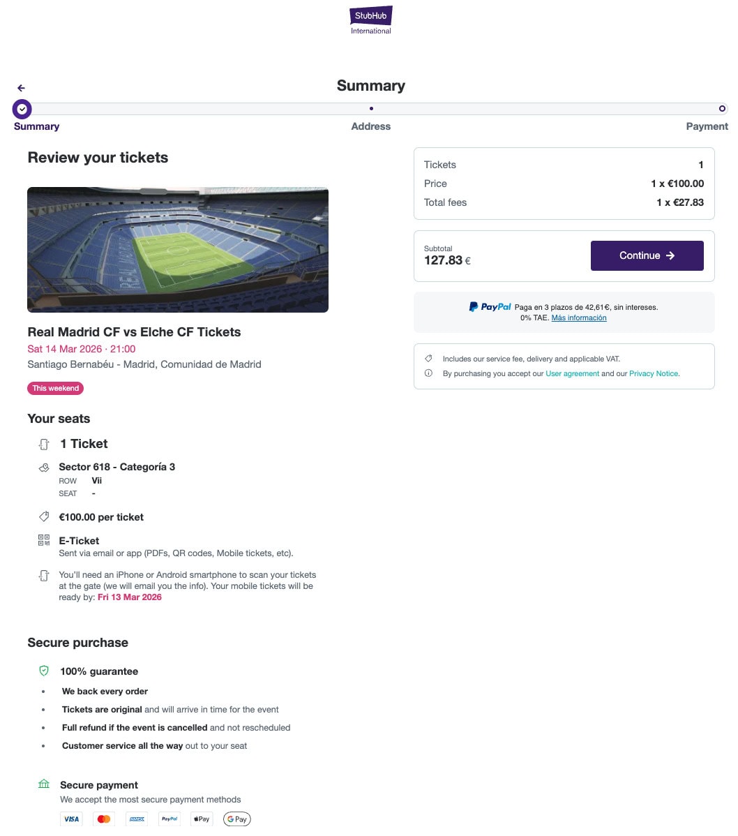Step 4: Complete the purchase