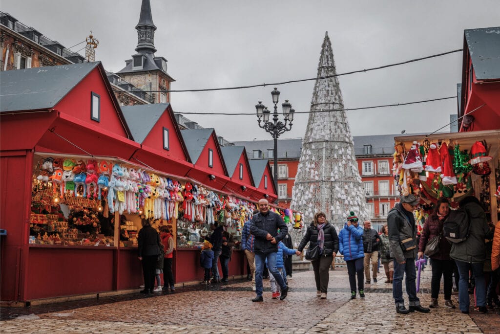 christmas markets in madrid